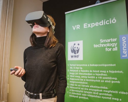 Indul a VR Expedíció: digitális edukációs programot indít a Lenovo Magyarország és a WWF Magyarország