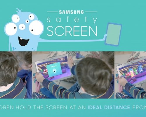 A Samsung új, úttörő alkalmazással védi a felhasználók szemét
